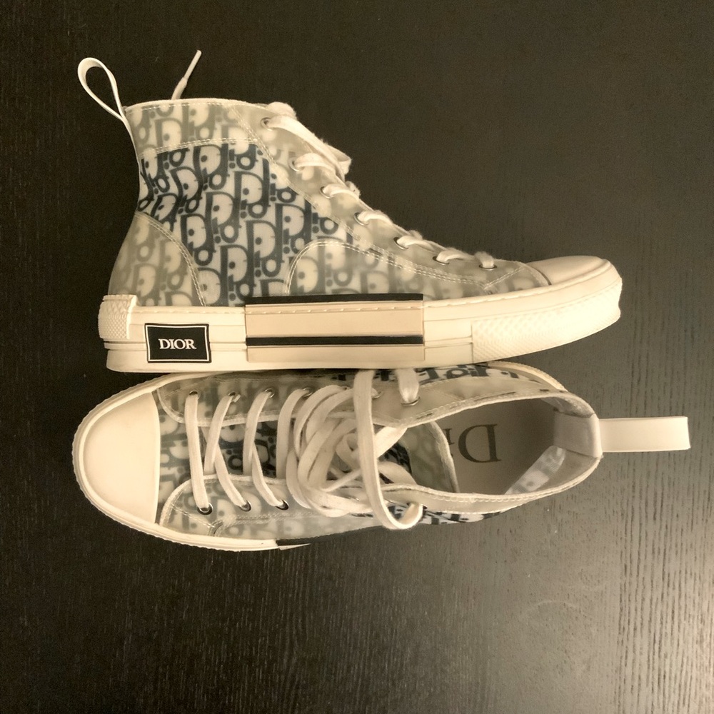 Dior B23 High-Top Sneaker White
